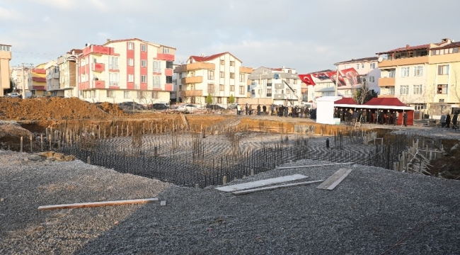 Nenehatun'da Saibe Hatun Camii temeli atıldı